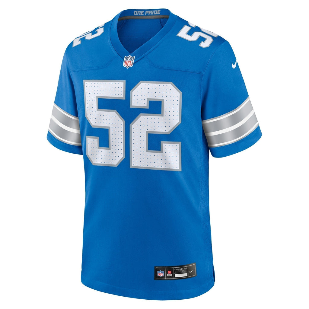 Netane Muti Detroit Lions Nike Game Jersey -  Blue