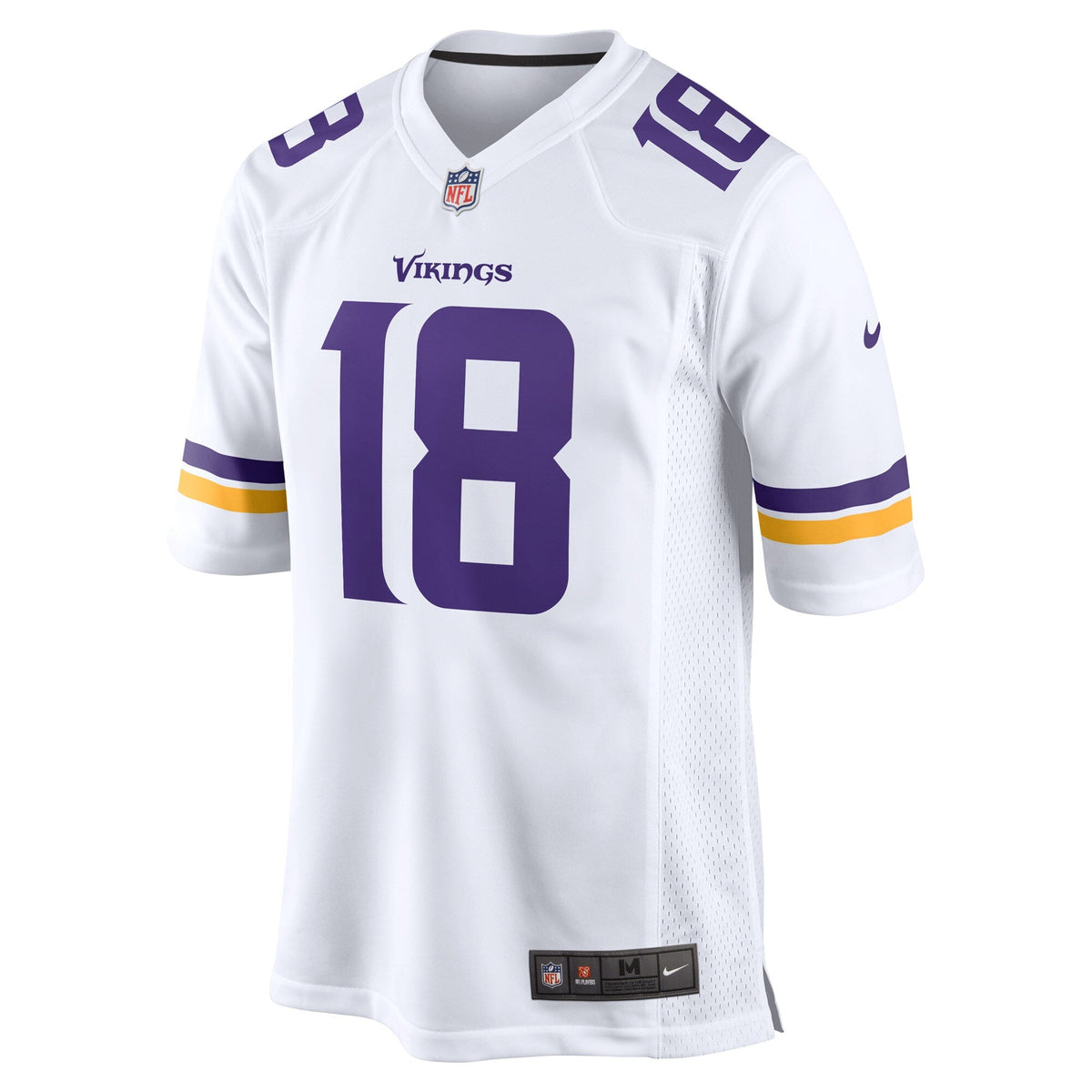 Justin Jefferson Minnesota Vikings Nike Game   Jersey - White