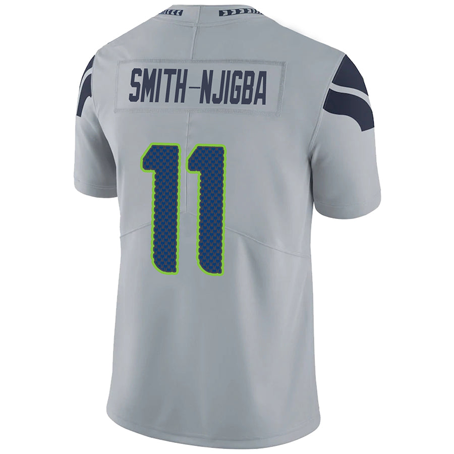 #11 Jaxon Smith-Njigba Player S.Seahawks Gray Vapor F.U.S.E. Limited Football Jerseys