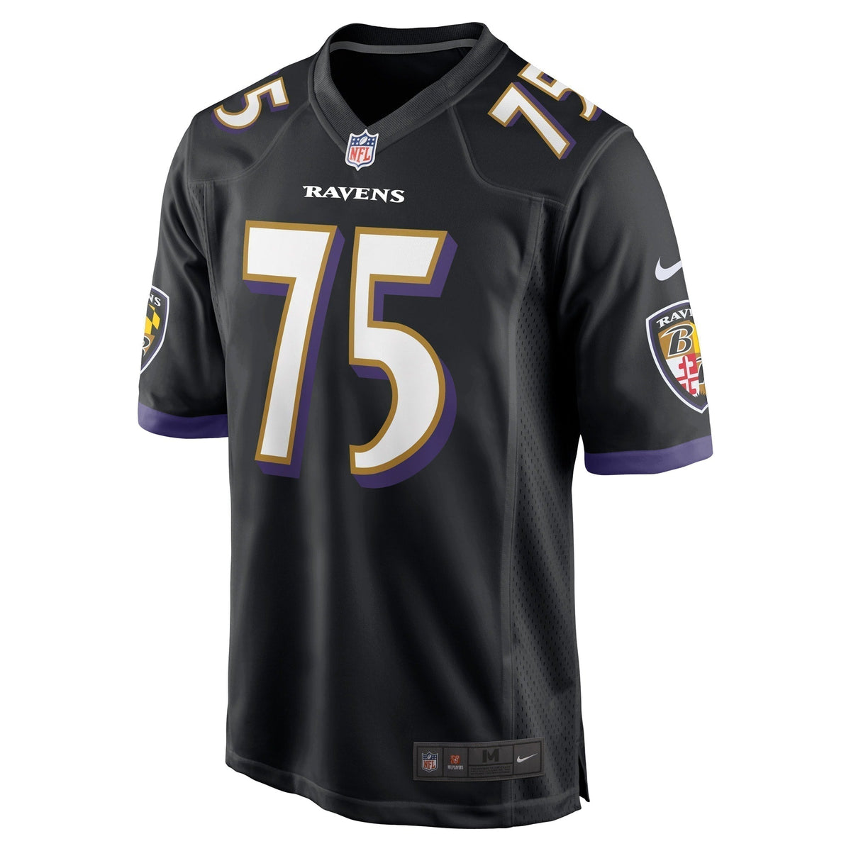 Jonathan Ogden Baltimore Ravens Nike Retired   Jersey - Black