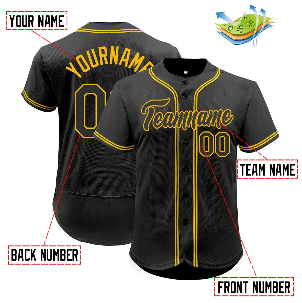 Custom Full Button Down Sportwear Stitched Baseball Jersey for Team