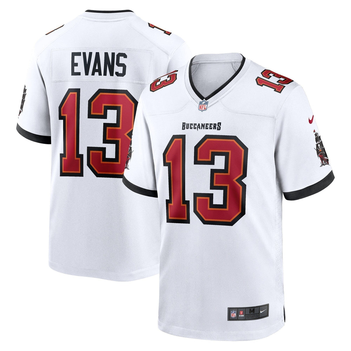 Mike Evans Tampa Bay Buccaneers Nike White Game Jersey -  White