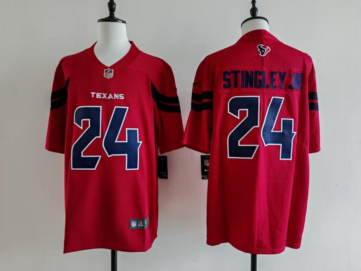 Men's Houston Texans Derek Stingley Jr. Jersey-Red