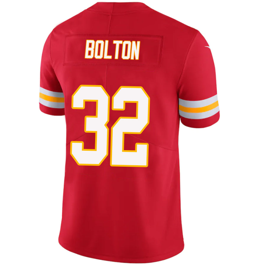 KC.Chiefs #32 Nick Bolton Player Red Vapor F.U.S.E. Limited Stitched Football Jerseys
