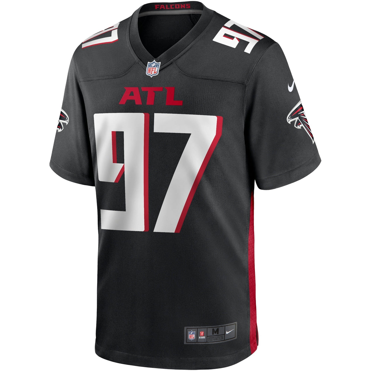 Grady Jarrett Atlanta Falcons Nike Game   Jersey - Black