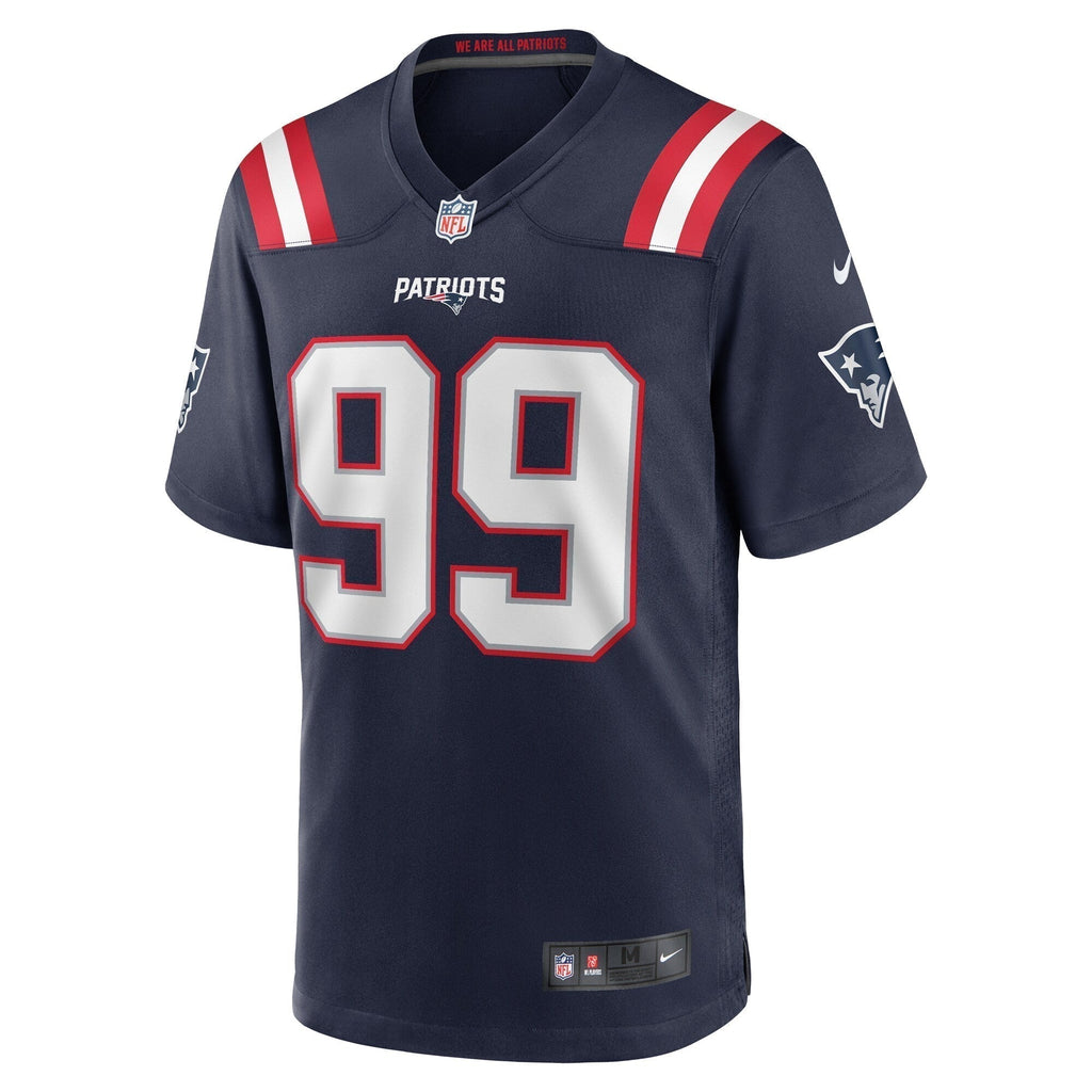Jamie Collins Sr. New England Patriots Nike Home Game   Jersey - Navy