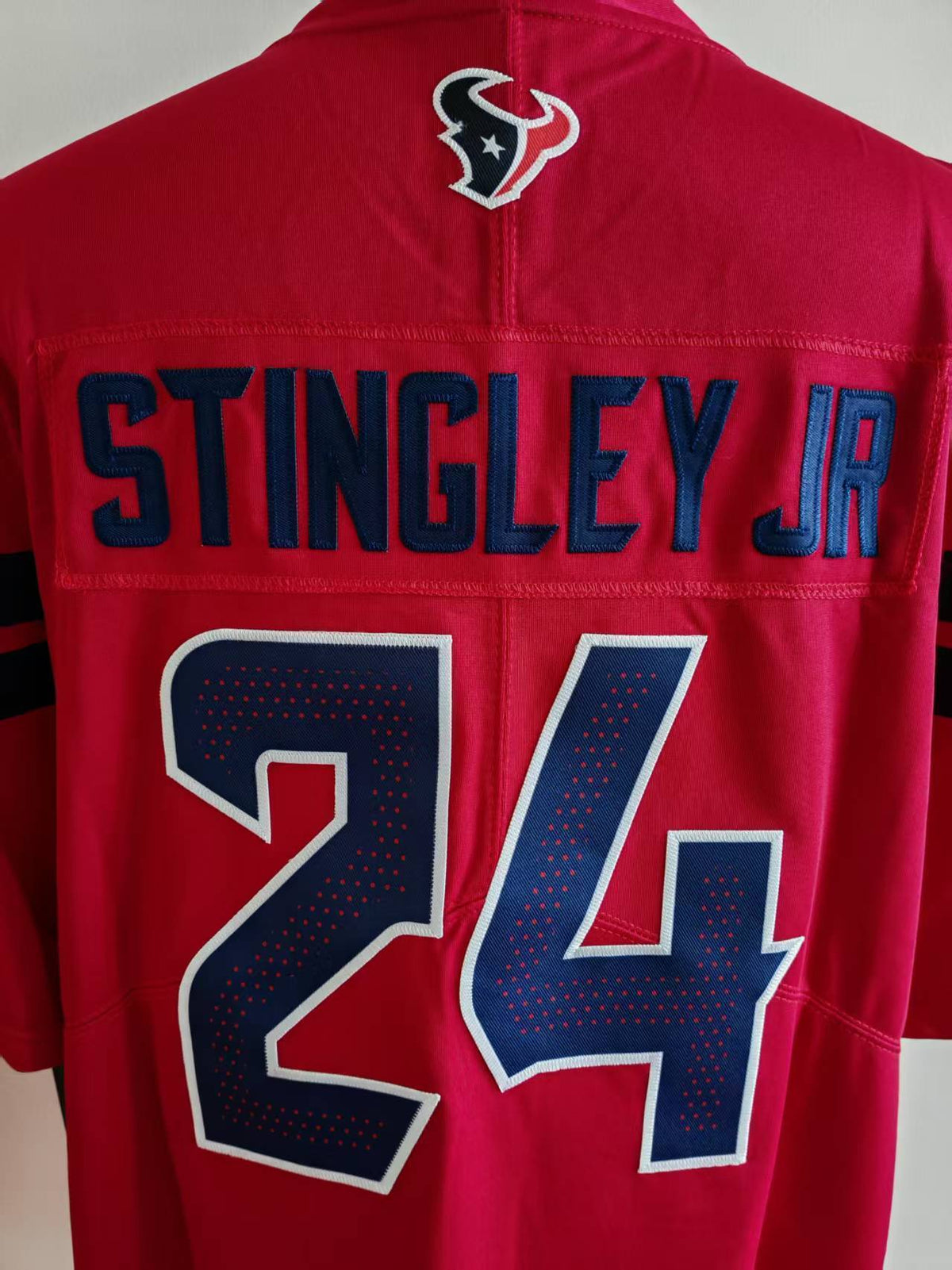 Men's Houston Texans Derek Stingley Jr. Jersey-Red