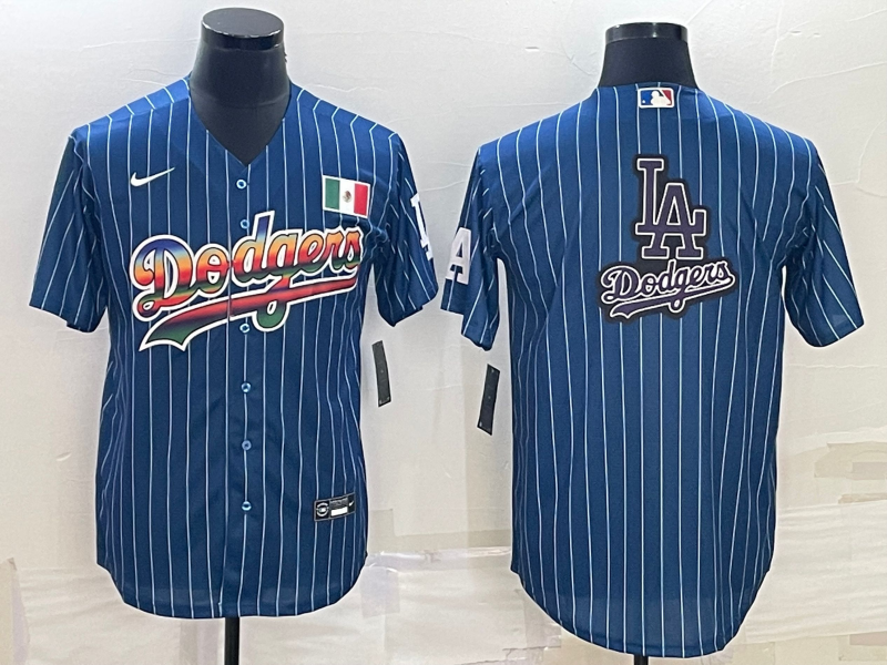 Men's Los Angeles Dodgers Royal Replica Baseball Jersey1