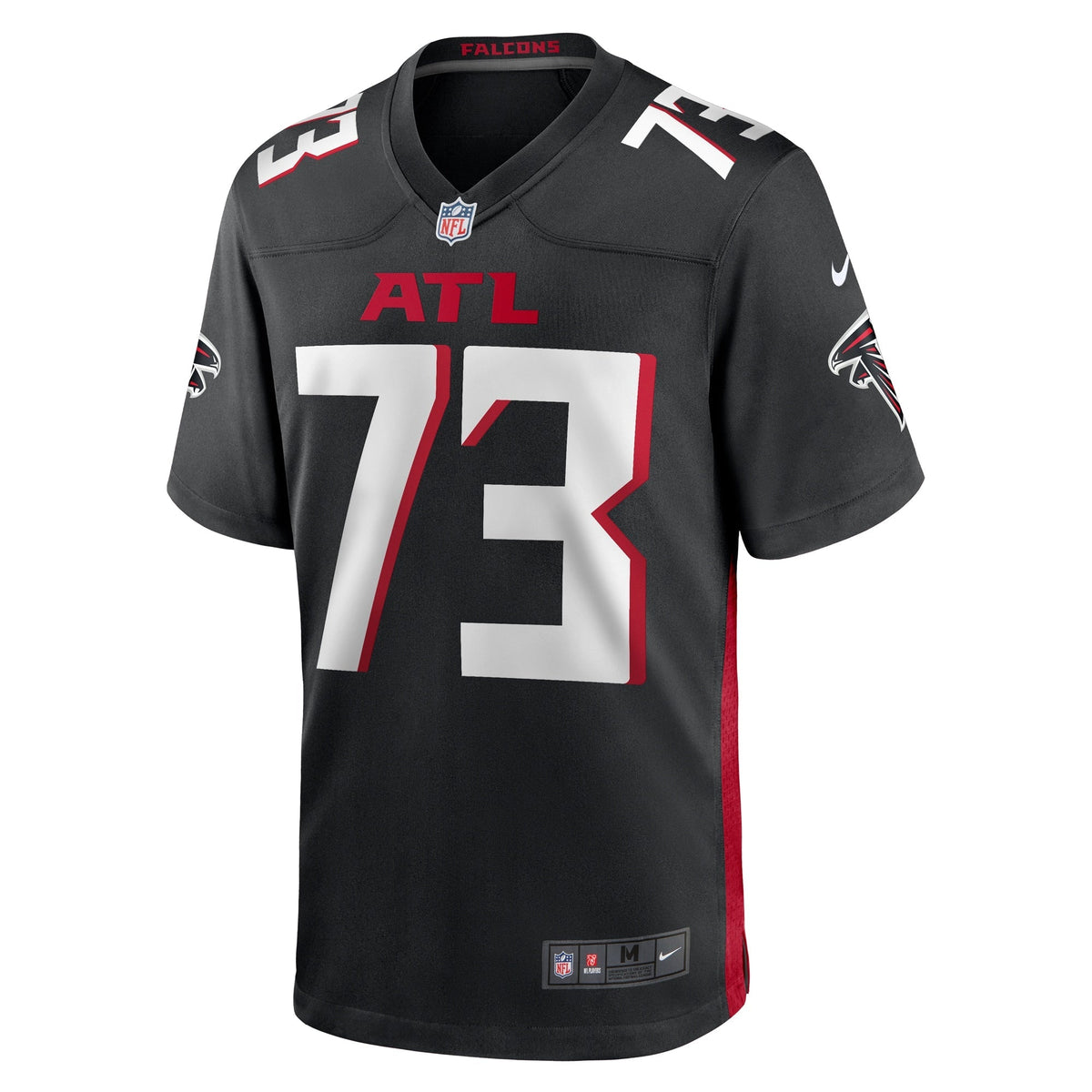 Tyler Vrabel Atlanta Falcons Nike   Game Jersey - Black