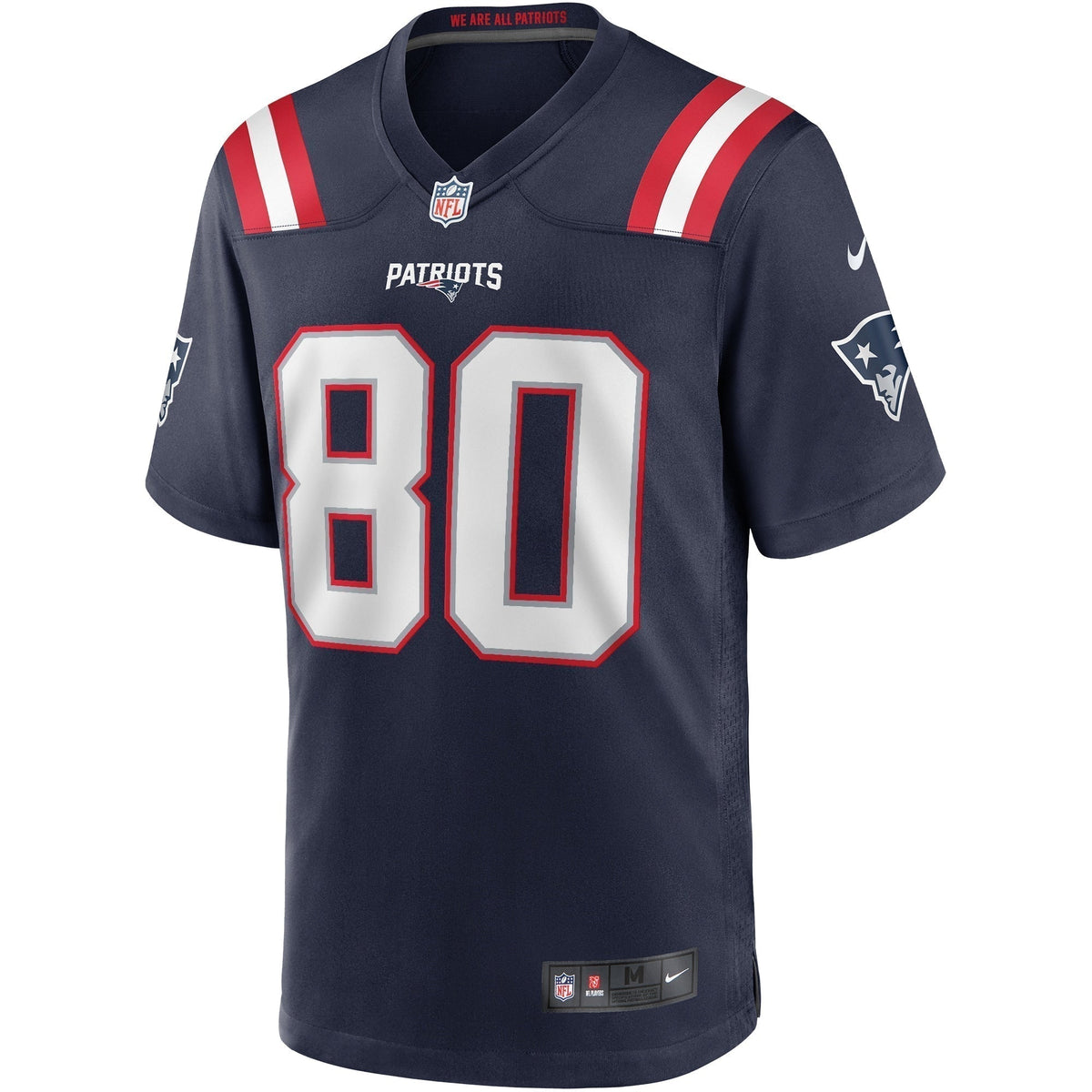 Troy Brown New England Patriots Nike Game Retired   Jersey - Navy