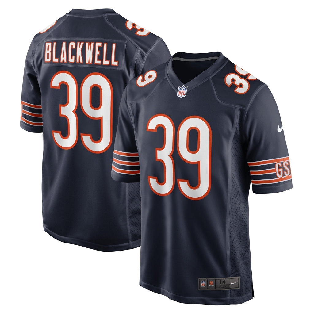 Josh Blackwell Chicago Bears Nike Game   Jersey - Navy
