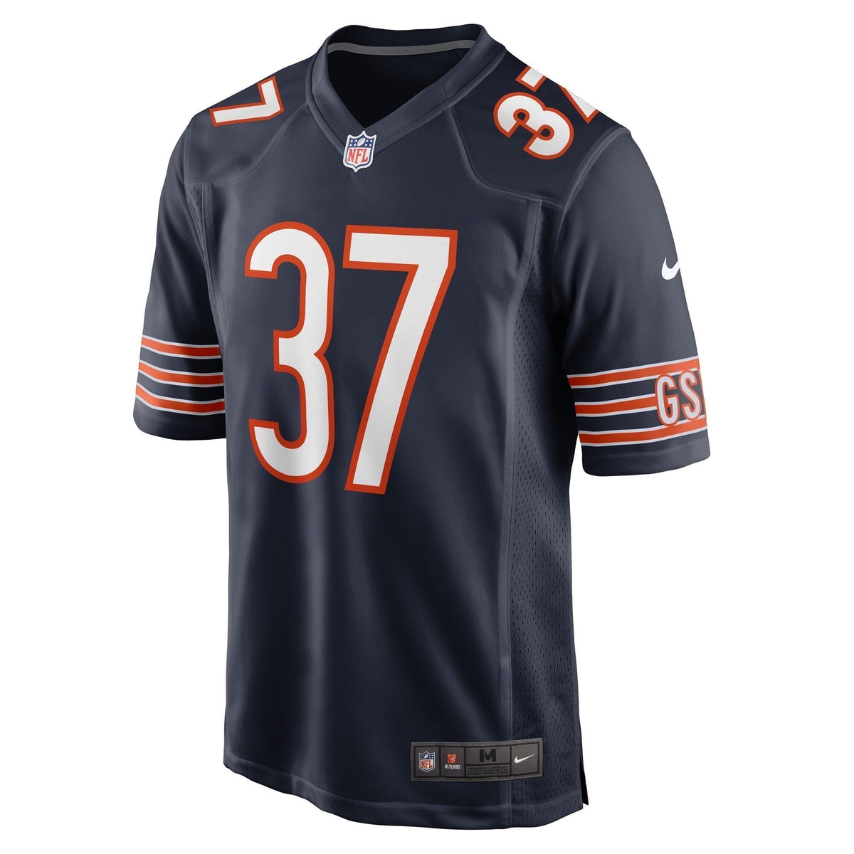 Elijah Hicks Chicago Bears Nike Game   Jersey - Navy
