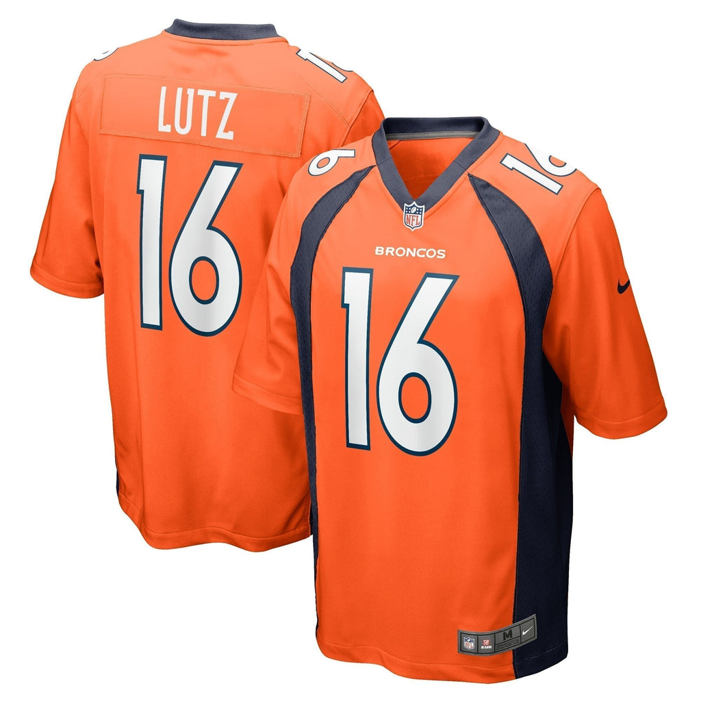 Wil Lutz Denver Broncos Nike  Game Jersey -  Orange