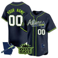 Custom A.Braves Atliens Vapor Premier Limited V2 ¨C All Stitched Baseball Jerseys