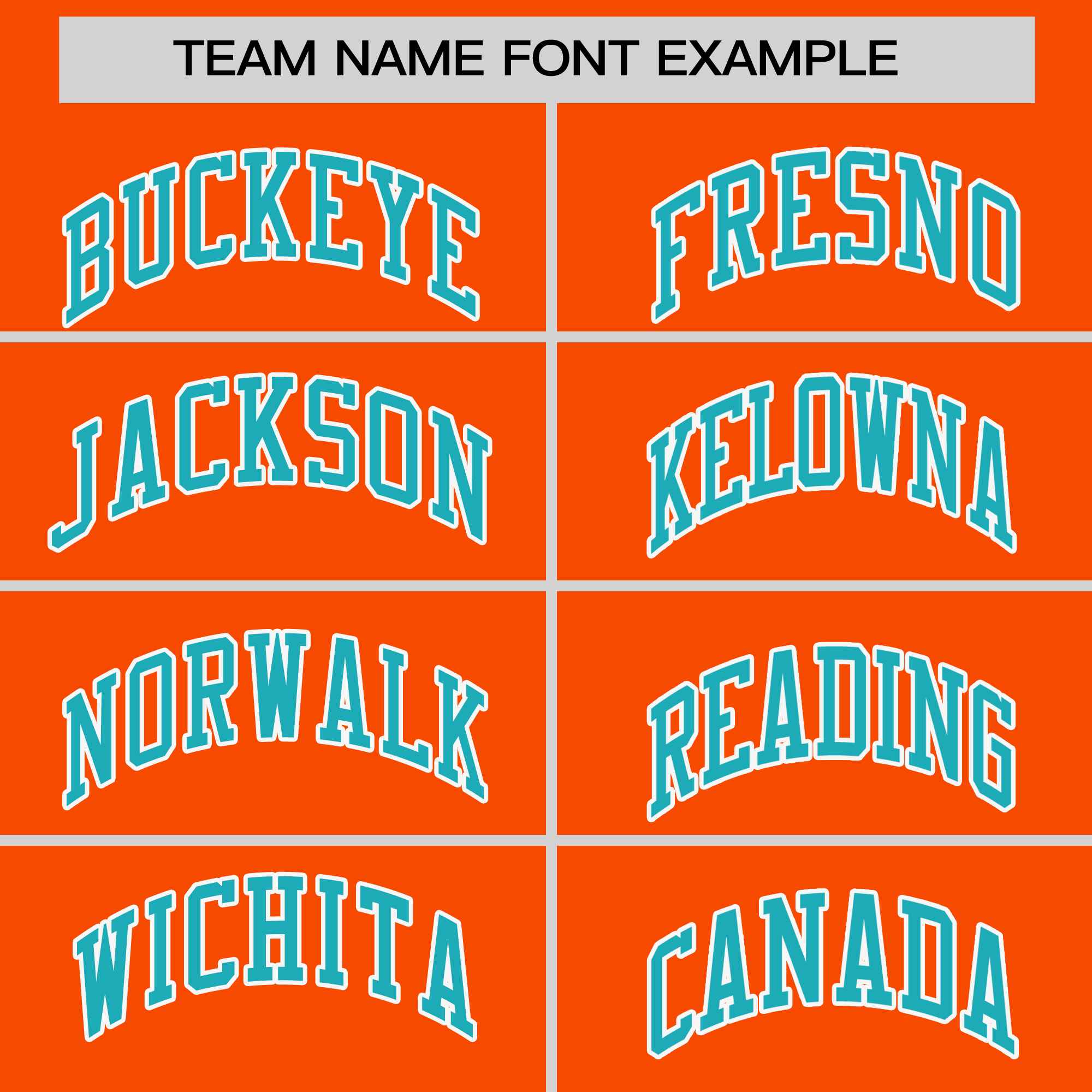 Custom Orange Aqua-White Personalized Raglan Sleeves V-Neck Hockey Jersey