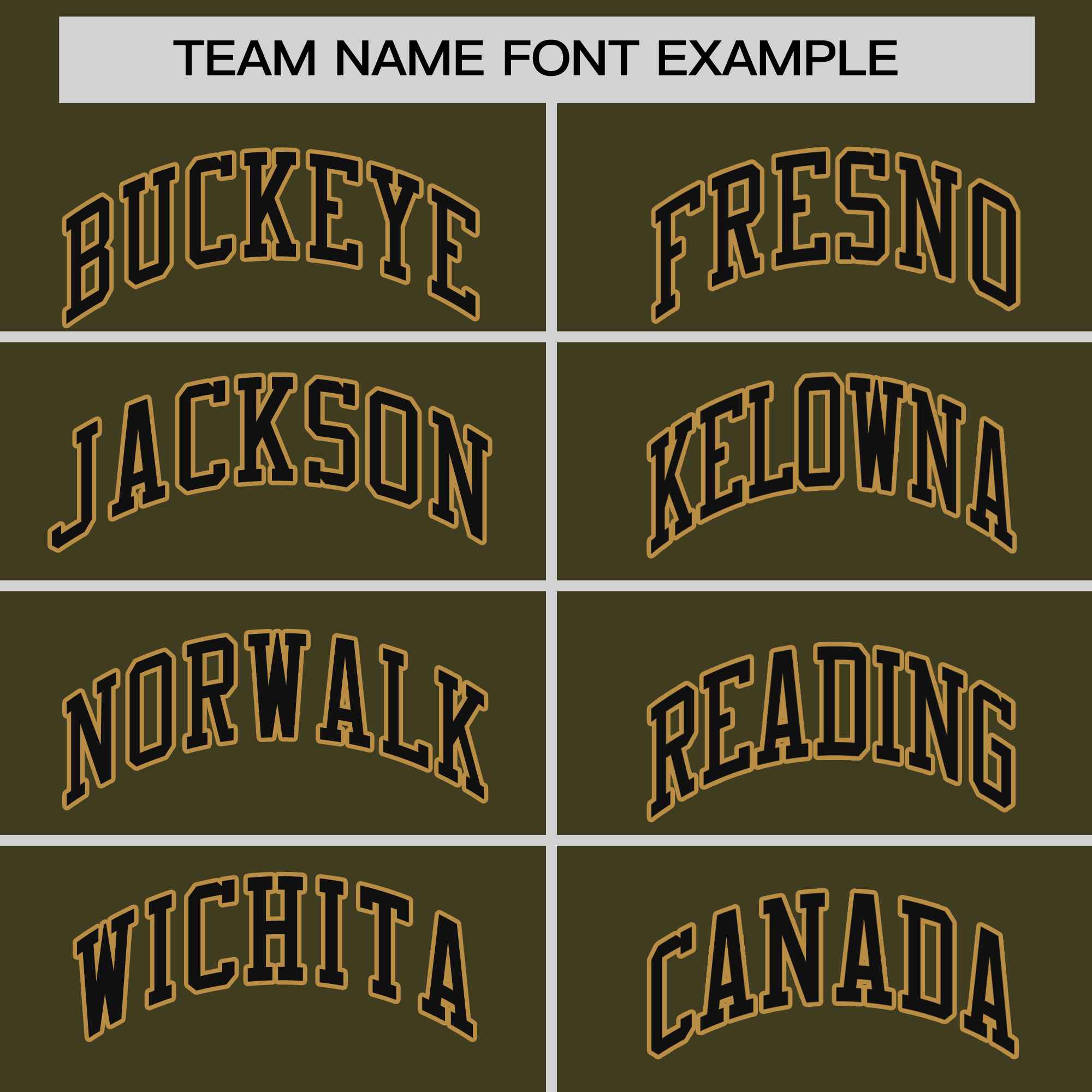 Custom Olive Black-Old Gold Personalized Raglan Sleeves V-Neck Hockey Jersey