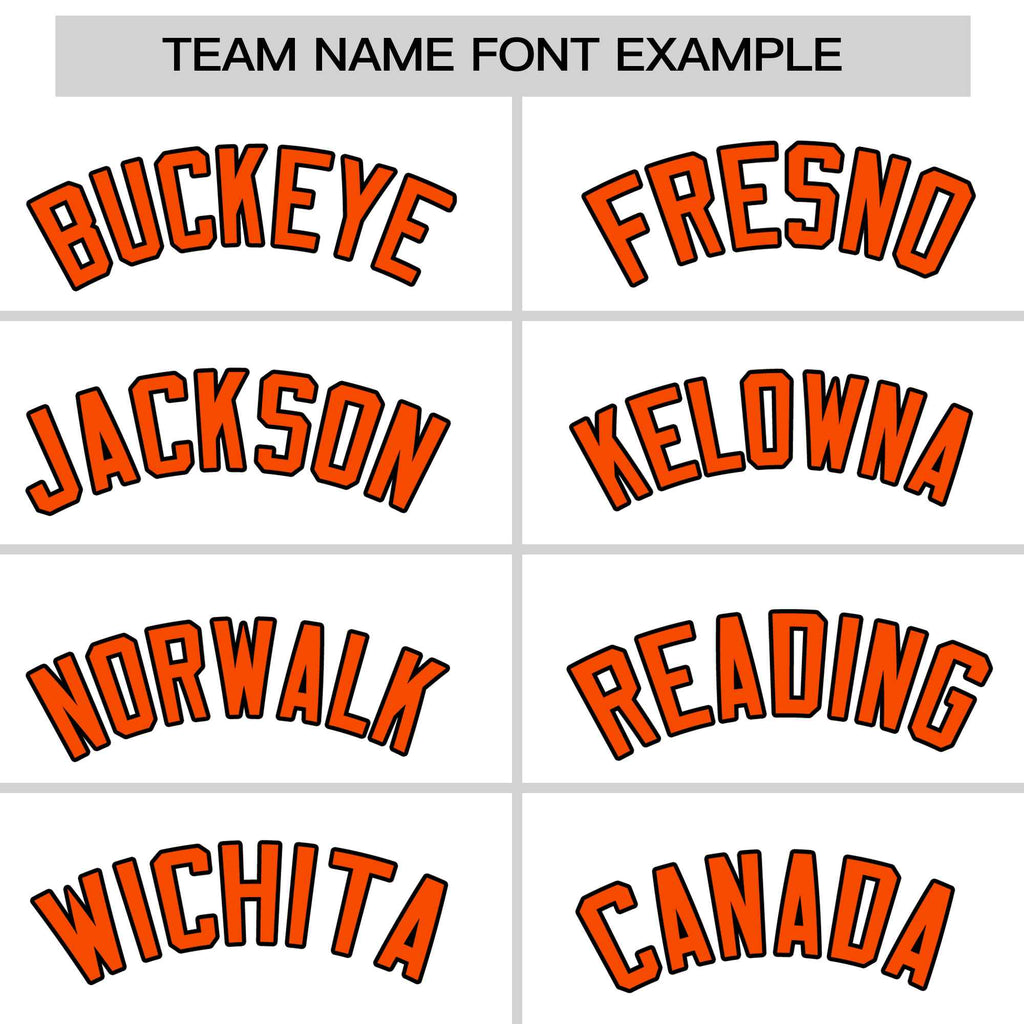 Custom White Orange-Yellow Personalized Raglan Sleeves V-Neck Hockey Jersey