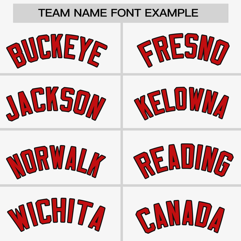 Custom White Red-Black Personalized Raglan Sleeves V-Neck Hockey Jersey