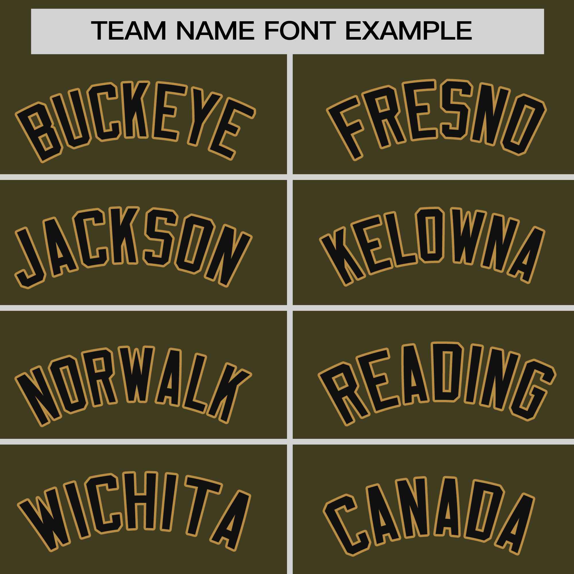 Custom Olive Black-Old Gold Personalized Raglan Sleeves V-Neck Hockey Jersey