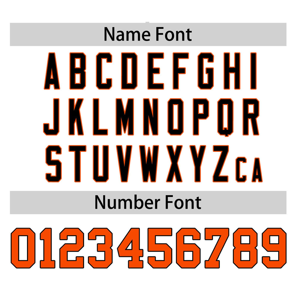 Custom White Orange-Yellow Personalized Raglan Sleeves V-Neck Hockey Jersey