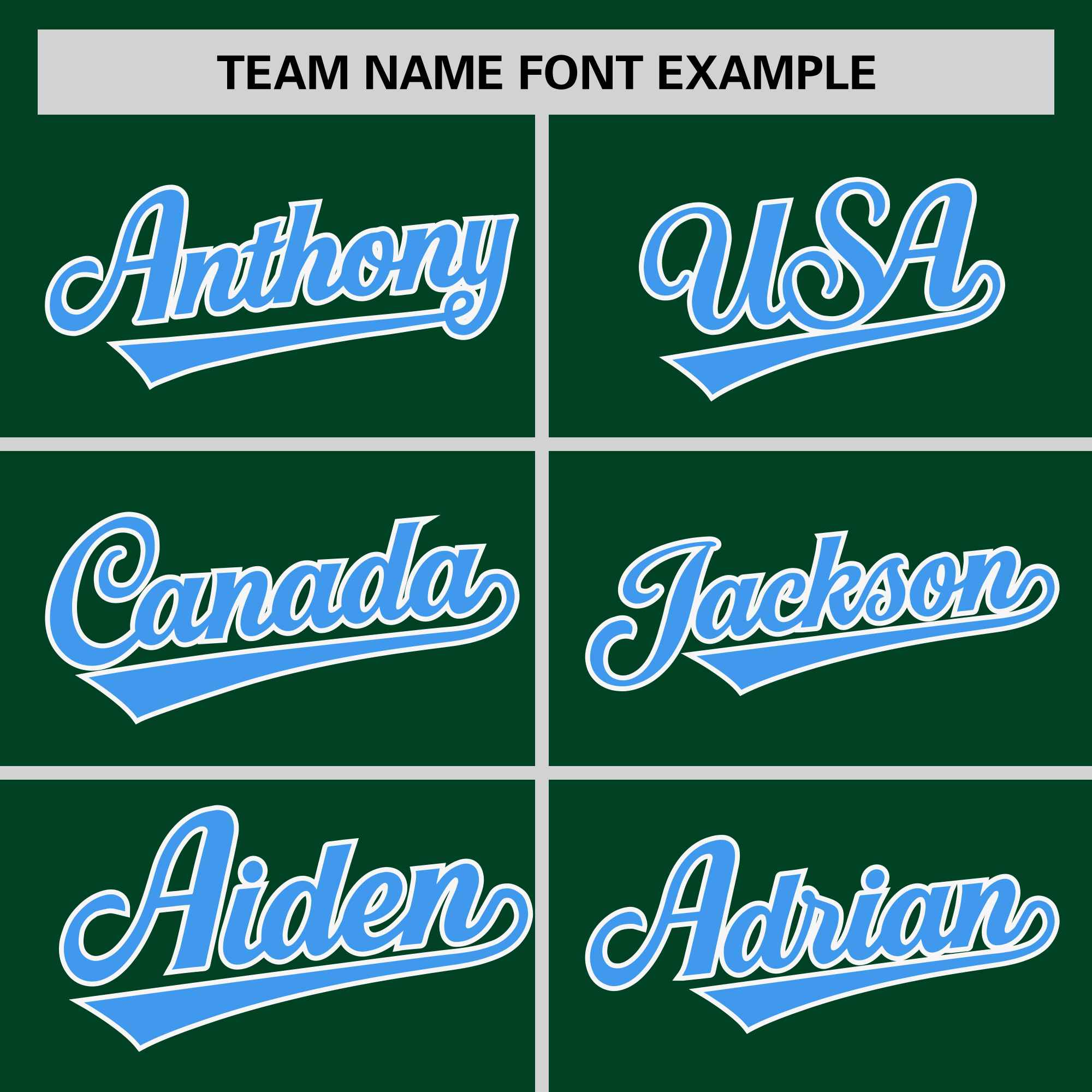 Custom Green Powder Blue-White Personalized Raglan Sleeves V-Neck Hockey Jersey