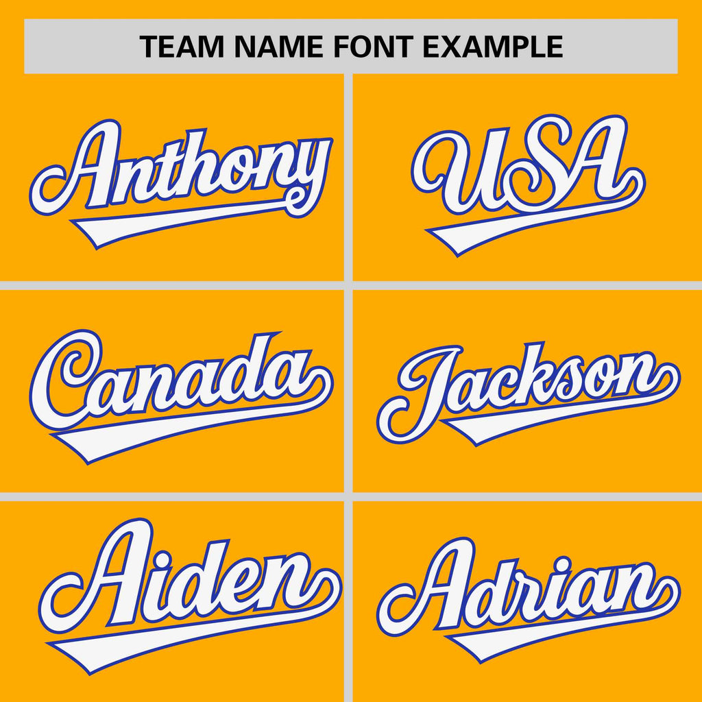Custom Yellow Red-Black Personalized Raglan Sleeves V-Neck Hockey Jersey