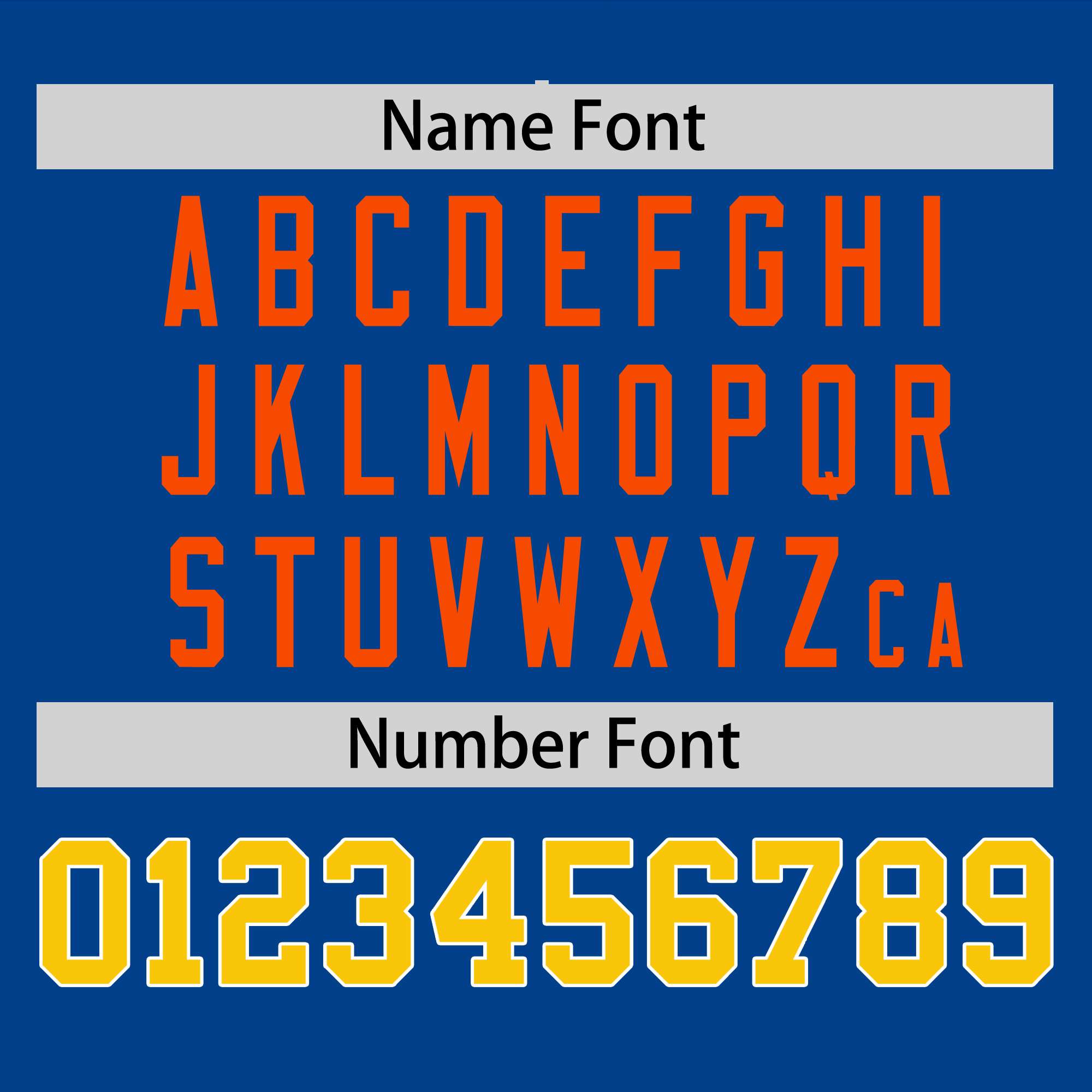 Custom Royal Orange-White Personalized Raglan Sleeves V-Neck Hockey Jersey