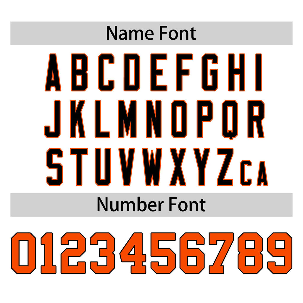 Custom White Orange-Yellow Personalized Raglan Sleeves V-Neck Hockey Jersey