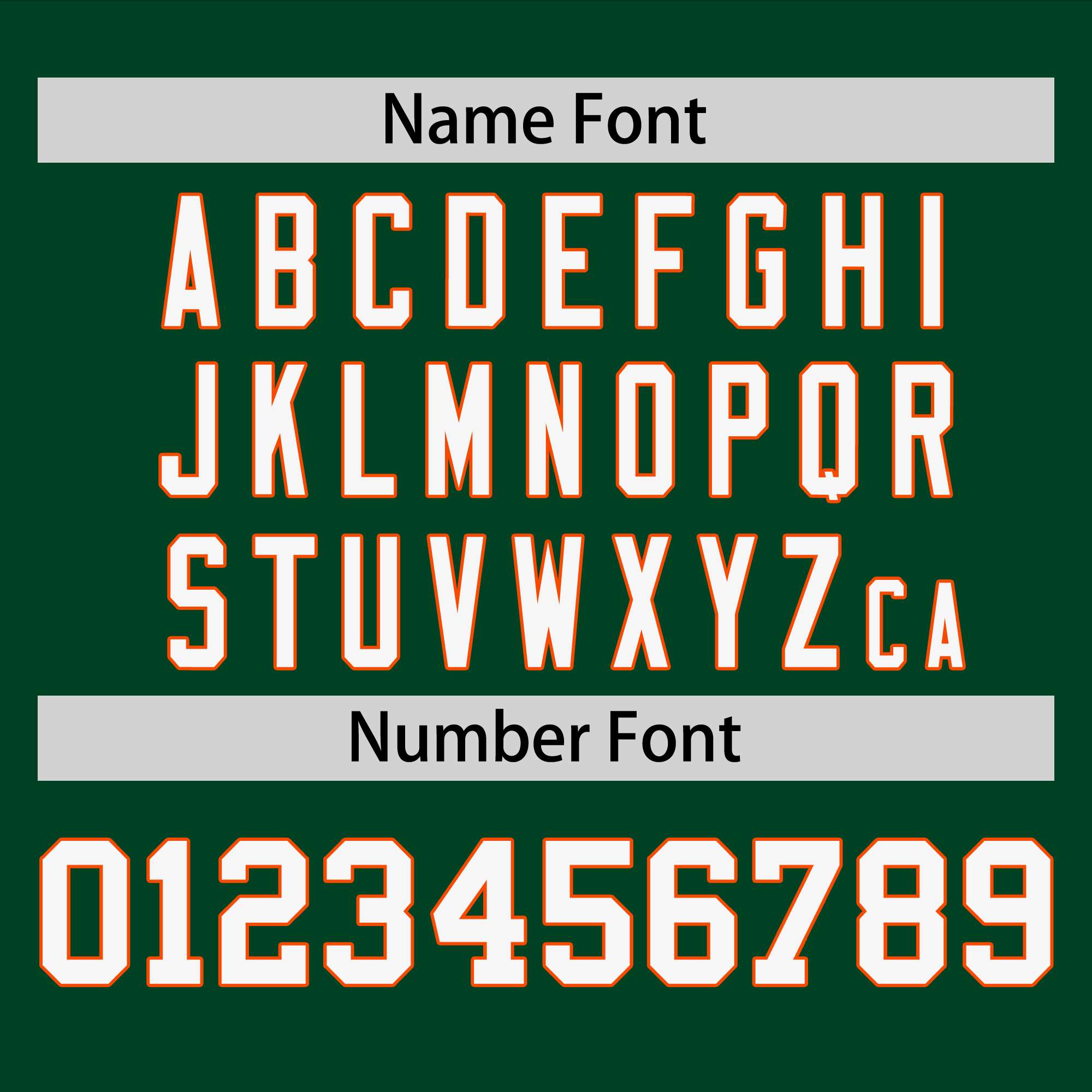 Custom Green Orange-White Personalized Raglan Sleeves V-Neck Hockey Jersey