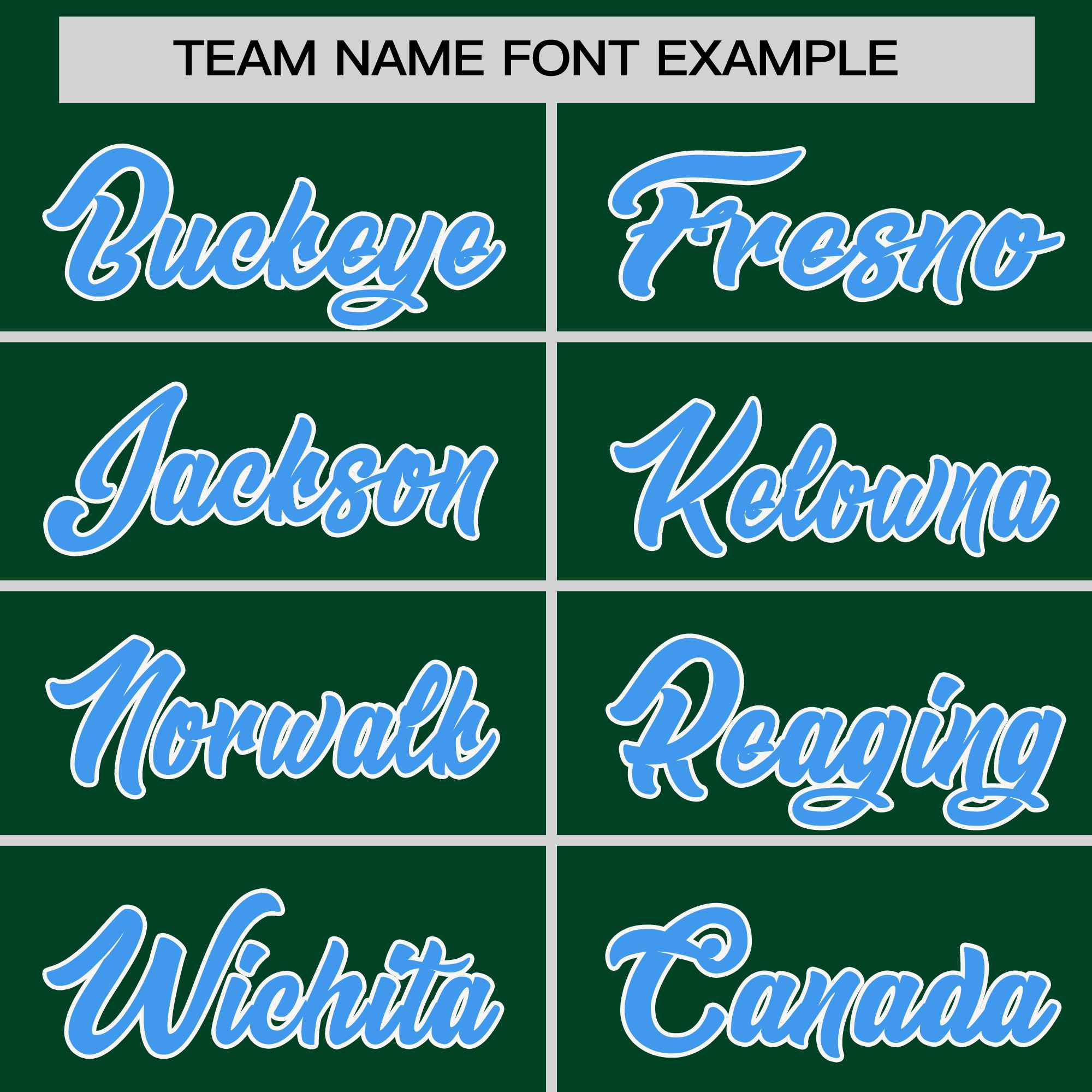 Custom Green Powder Blue-White Personalized Raglan Sleeves V-Neck Hockey Jersey