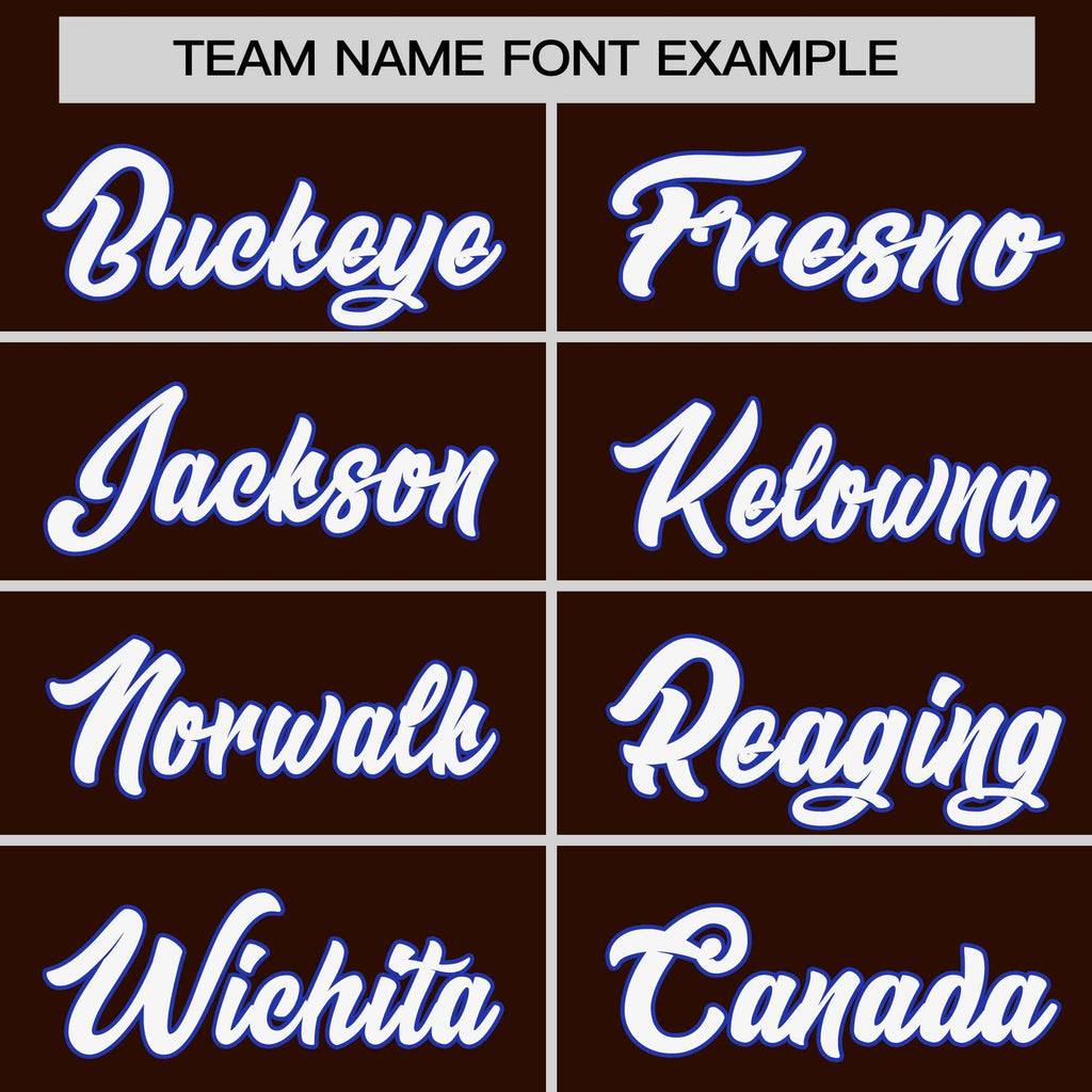 Custom Brown Gold-White Personalized Raglan Sleeves V-Neck Hockey Jersey