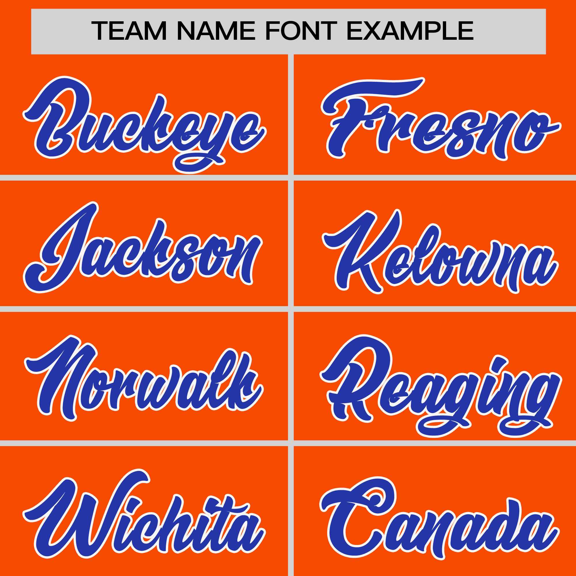 Custom Orange Royal-White Personalized Raglan Sleeves V-Neck Hockey Jersey