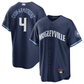 C.Cubs #4 Pete Crow-Armstrong Player City Connect Baseball Jerseys