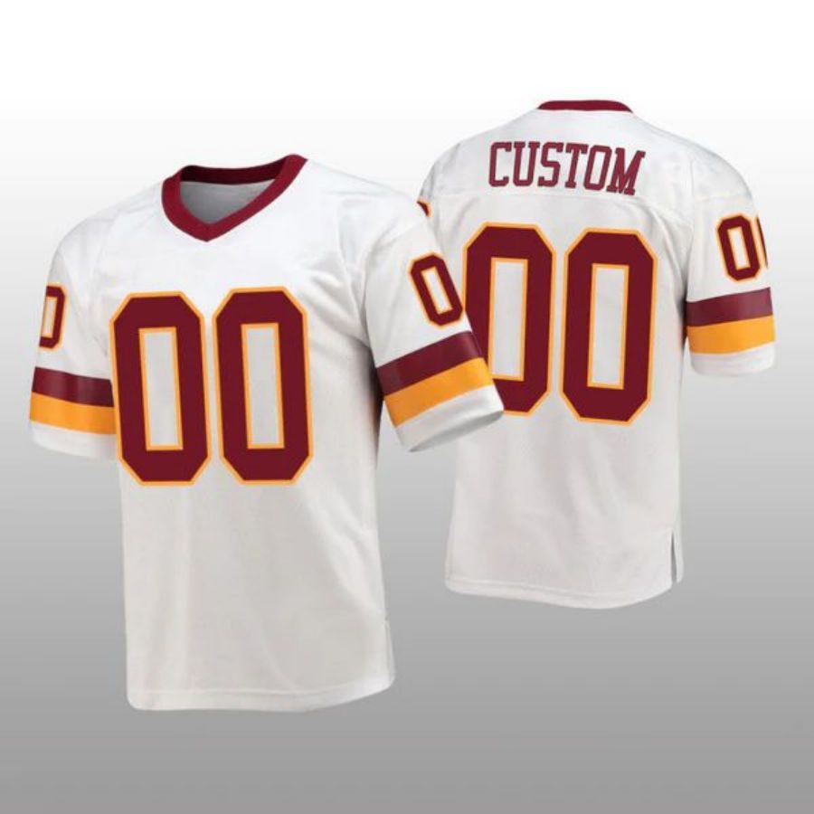 Football Jerseys White Custom W.Commanders Team Stitched Legacy Replica 1987 Throwback Jerseys