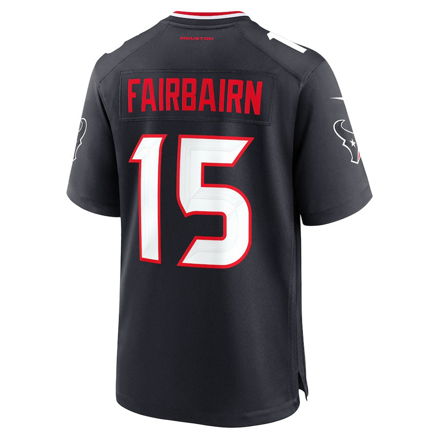 H.Texans #15 Ka'imi Fairbairn Player Navy Home Game Football Jerseys