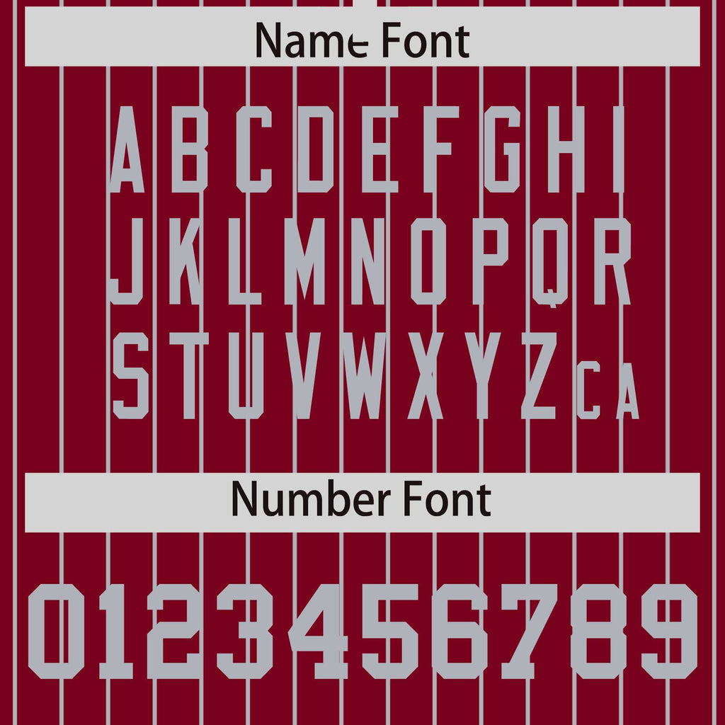 Custom Crimson Gray Raglan Sleeves Varsity Full-Snap Pinstripe Letterman Baseball Jacket