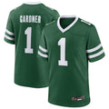 #1 Ahmad Sauce Gardner Player NY.Jets Legacy Green Game Football Jerseys