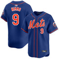 NY.Mets #9 Brandon Nimmo Player Royal Home Limited Baseball Jerseys