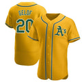Athletics #20 Zack Gelof Player Gold Limited Elite Baseball Jerseys