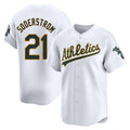 Athletics #21 Tyler Soderstrom Player White Home Replica Baseball Jerseys