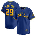 S.Mariners #29 Cal Raleigh Player Royal City Connect Limited Baseball Jerseys