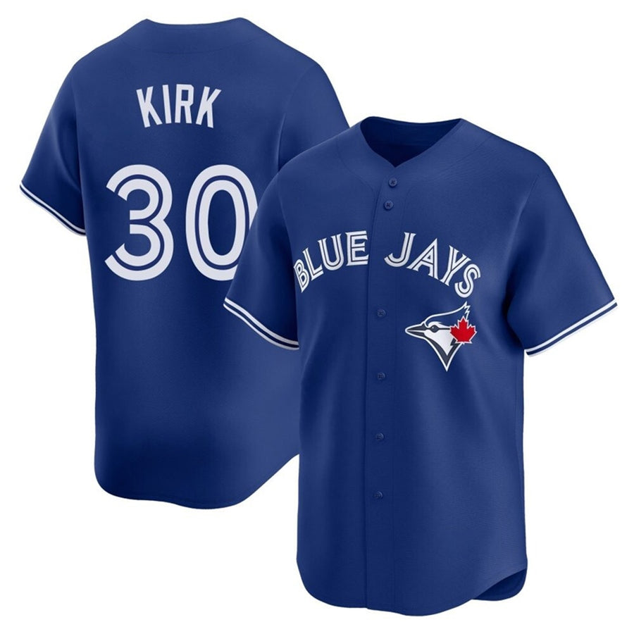 T.Blue Jays #30 Alejandro Kirk Player Royal Limited Home Baseball Jerseys