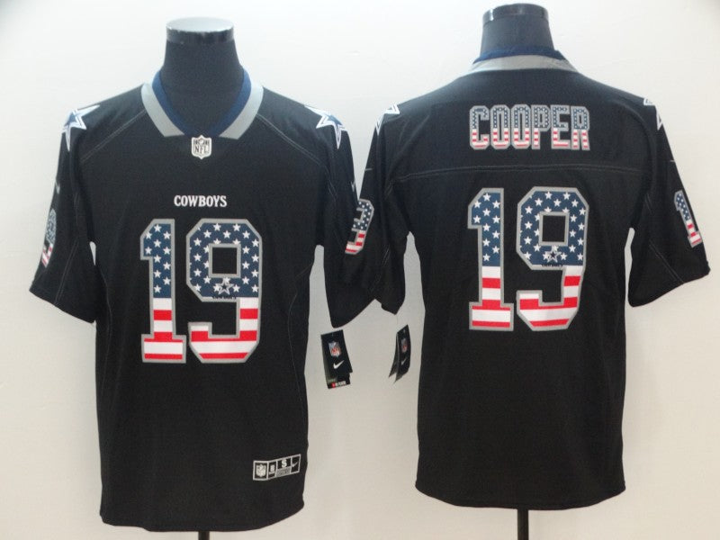Men's Dallas Cowboys Amari Cooper #19 Black Game Jersey1