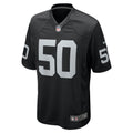 Jacob Bobenmoyer Las Vegas Raiders Nike Game   Jersey - Black