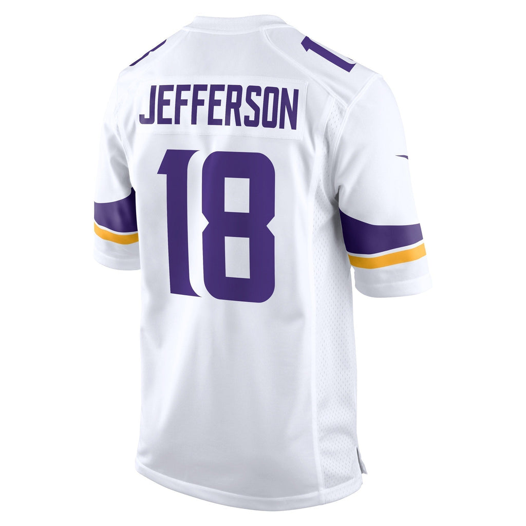 Justin Jefferson Minnesota Vikings Nike Game   Jersey - White