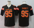 Men's Cleveland Browns Myles Garrett #95 Brown Player Game Jersey1