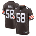 Jordan Hicks Cleveland Browns Nike  Game Jersey -  Brown