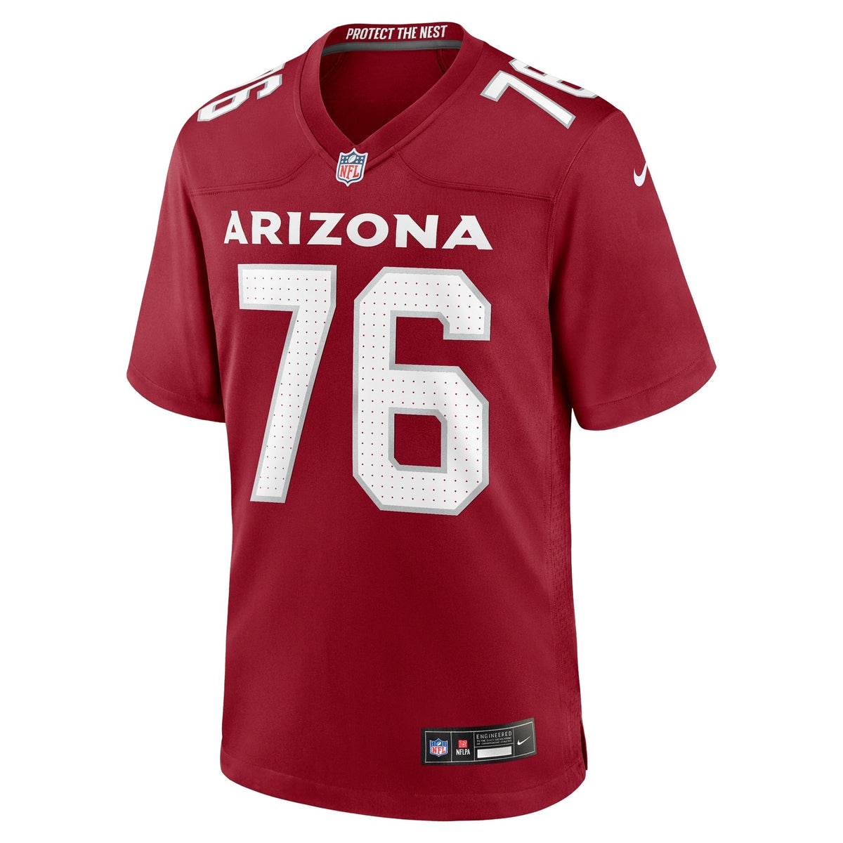 Will Hernandez Arizona Cardinals Nike Team Game Jersey -  Cardinal