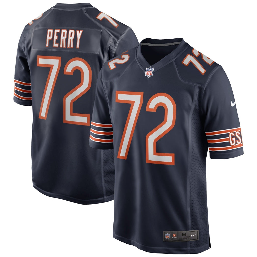 William Perry Chicago Bears Nike Game Retired   Jersey - Navy